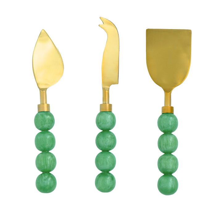 Godinger Rathlin Green 3 Piece Cheese Tool Set