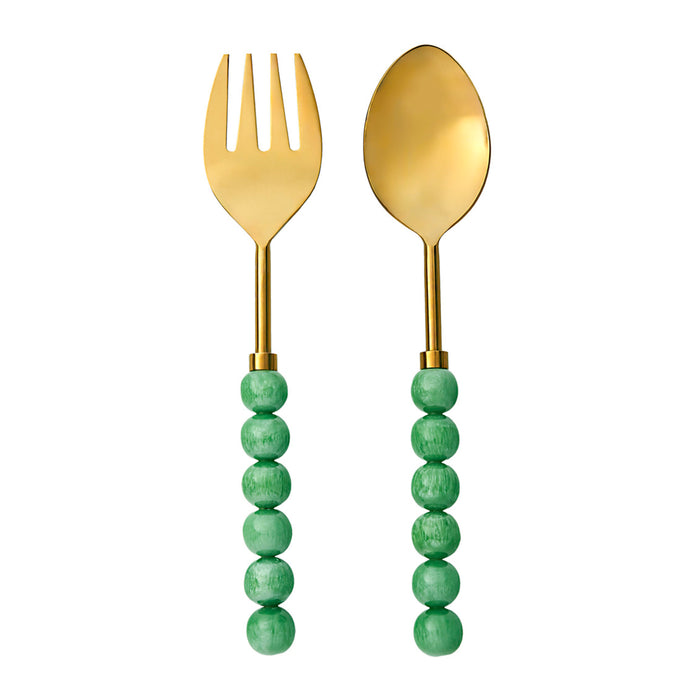 godinger Rathlin Green Salad Server Set