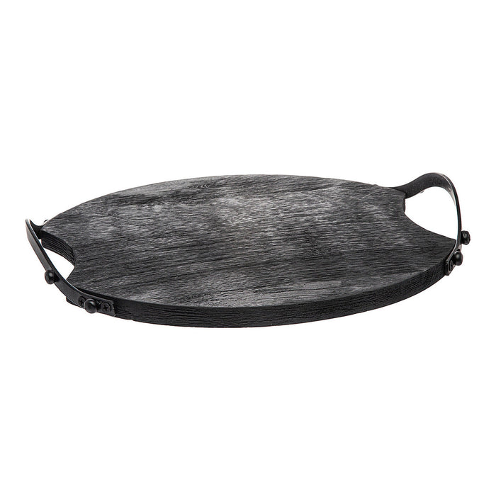 godinger Ridgewood Black Small Serving Tray