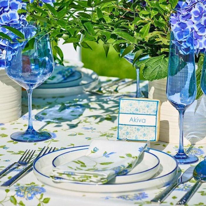 Godinger Sheer Blue Red Wine Glass Set Of 4