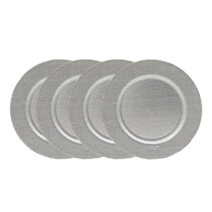 godinger Silver Bling Charger Plate Set of 4