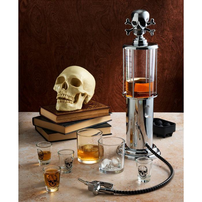 Godinger Skull Gas Pump Liquor Dispenser