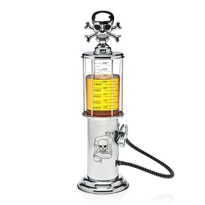 Godinger Skull Gas Pump Liquor Dispenser