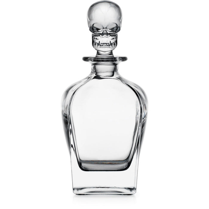 Godinger Skull Whiskey Decanter