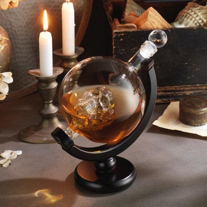 Godinger Skull Whiskey Decanter