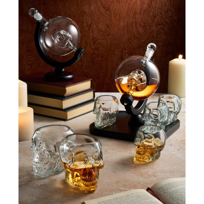 Godinger Skull Whiskey Decanter