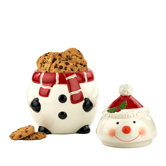 Godinger Snowman Cookie Jar