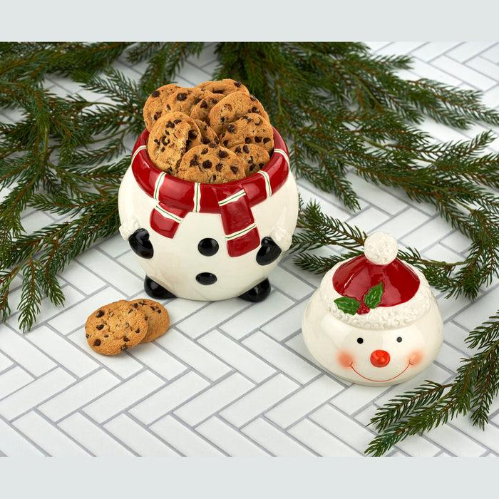 Godinger Snowman Cookie Jar