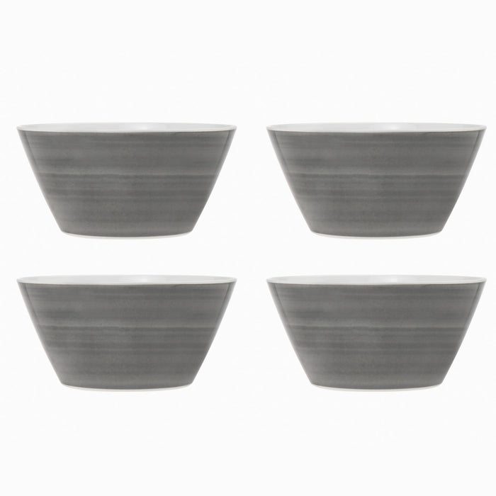 godinger Swirl Melamine Cereal Bowl Set of 4