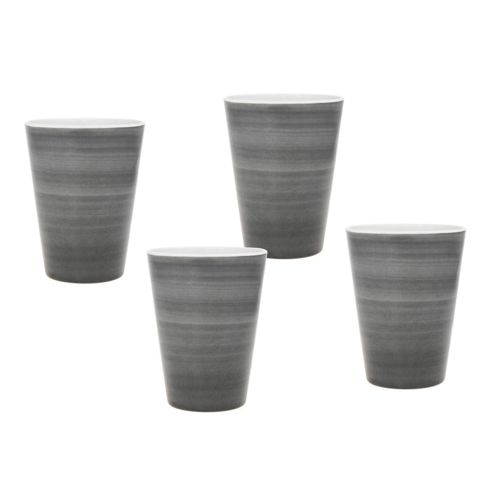 godinger Swirl Melamine Tumbler Set of 4