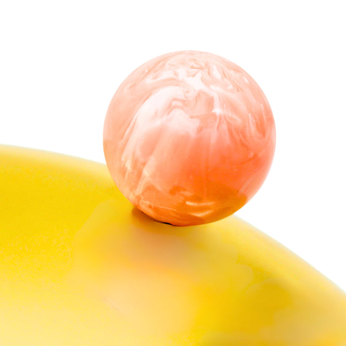 Godinger Temari Pink & Gold Footed Nut Bowl