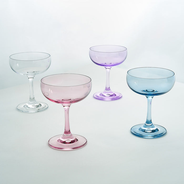 Godinger Veneto Ballet Champagne Coupe Set Of 4