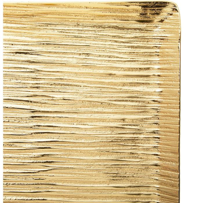 Godinger Wadi Gold Textured Square Tray