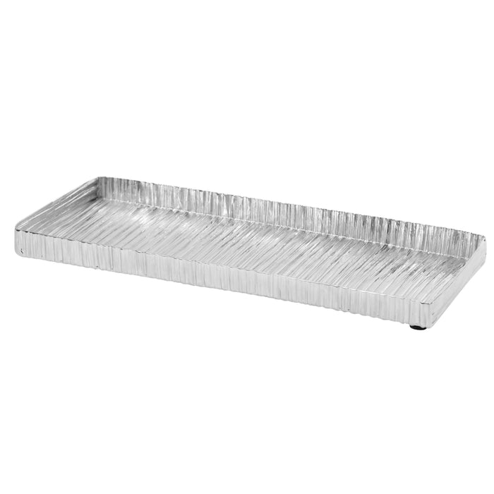 Godinger Wadi Silver Textured Rectangle Tray