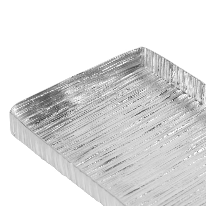 Godinger Wadi Silver Textured Rectangle Tray