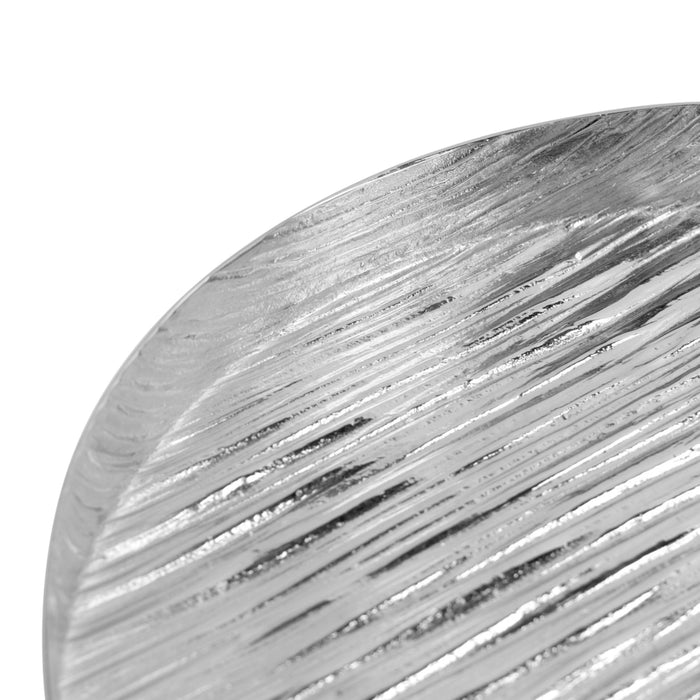 Godinger Wadi Silver Textured Round Tray