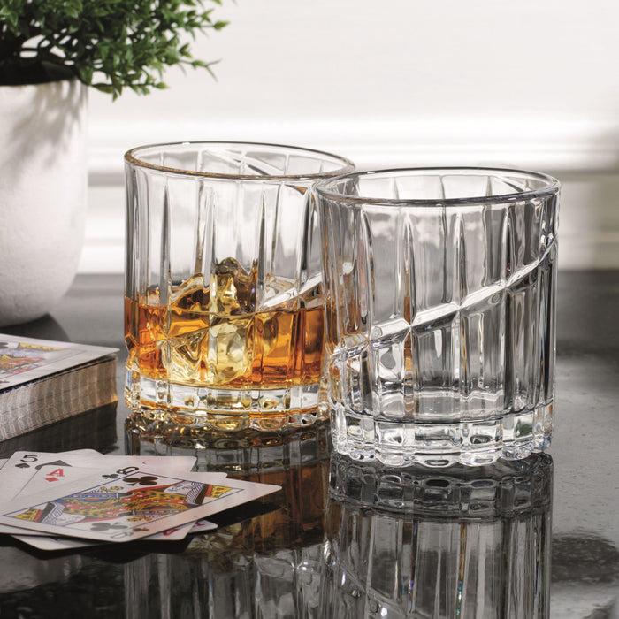 Godinger Waverly Double Old Fashion Set Of 4
