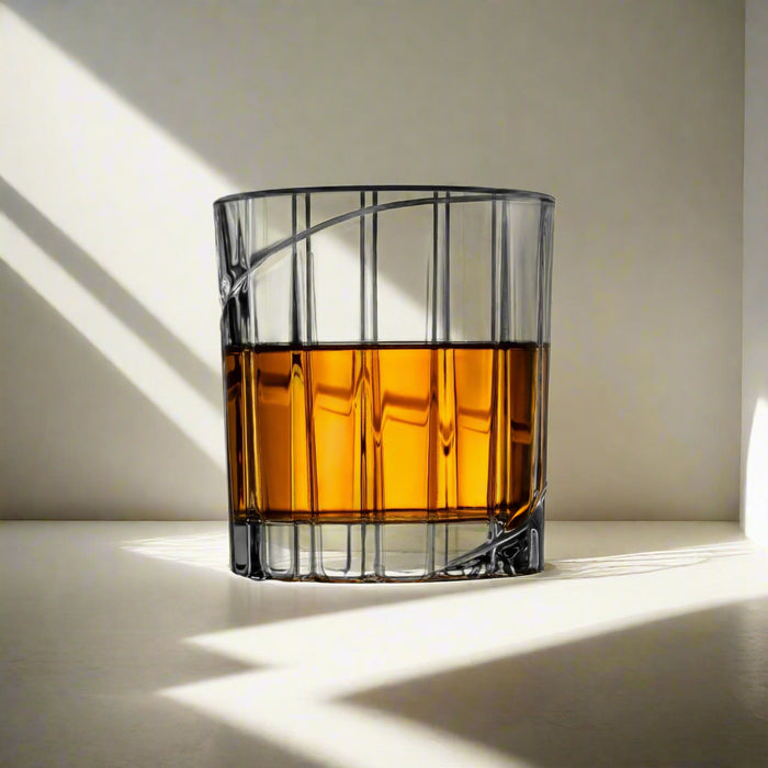 Godinger Waverly Double Old Fashion Set Of 4