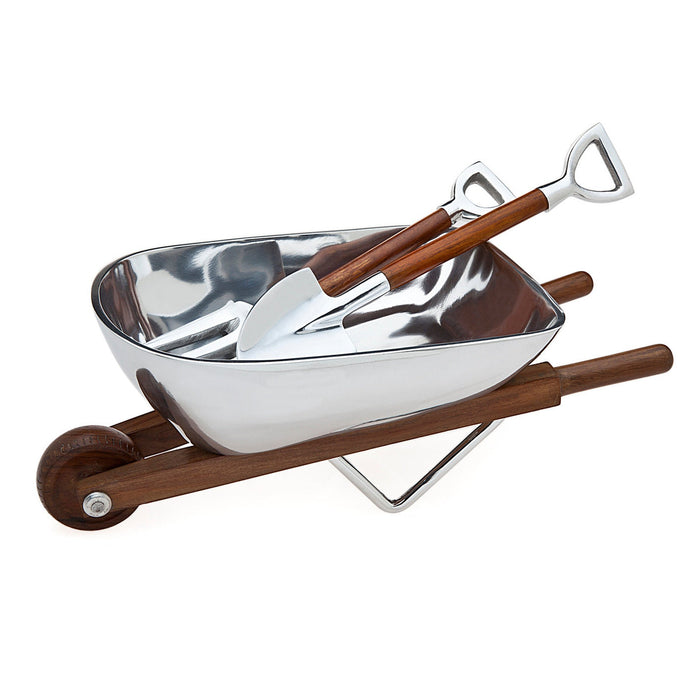 godinger Wheelbarrow Salad Bowl