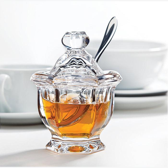 Godinger Windsor Jam Jar With Spoon