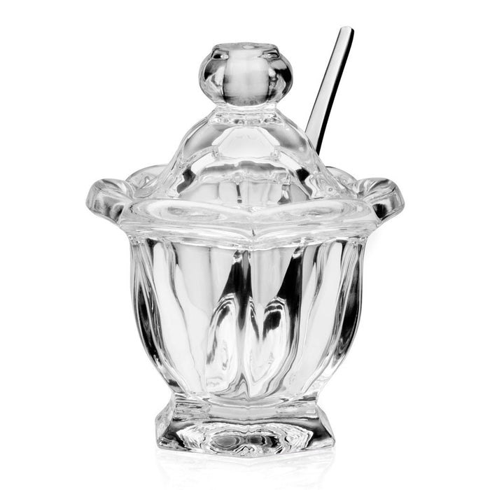 Godinger Windsor Jam Jar With Spoon