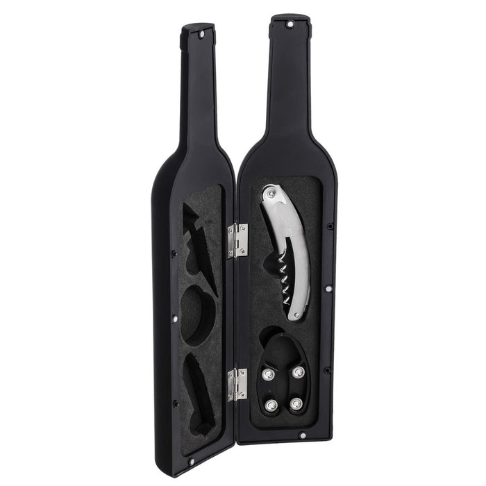 godinger Wine Bottle 5 Piece Wine Tool Set