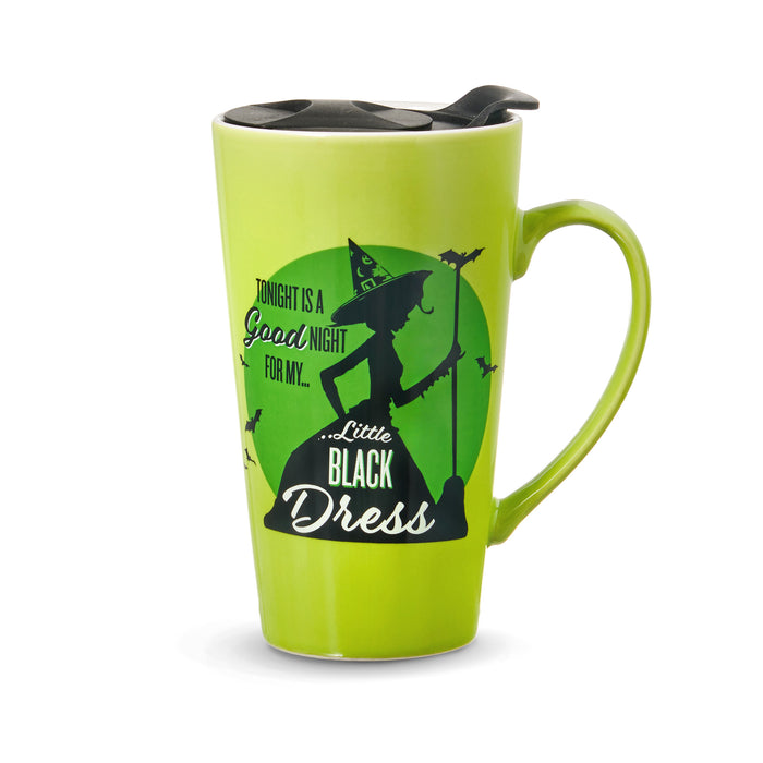 Godinger Witchy Chic Porcelain Travel Mug