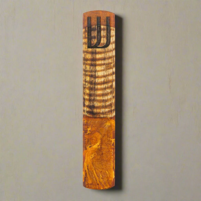 Godinger Wood & Resin Mezuzah