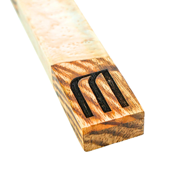 Godinger Wood & White Resin Mezuzah