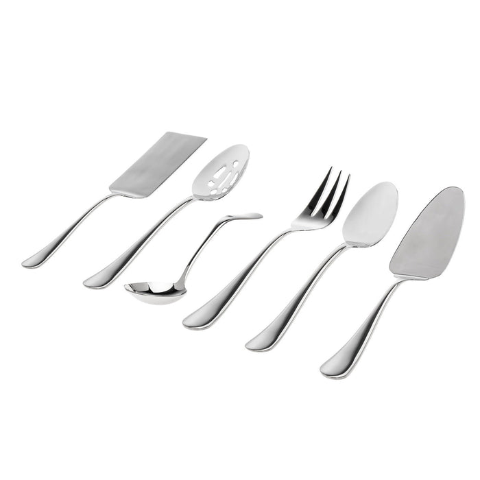 godinger Hostess Serving Set 18/0 Stainless Steel 6 Piece Set