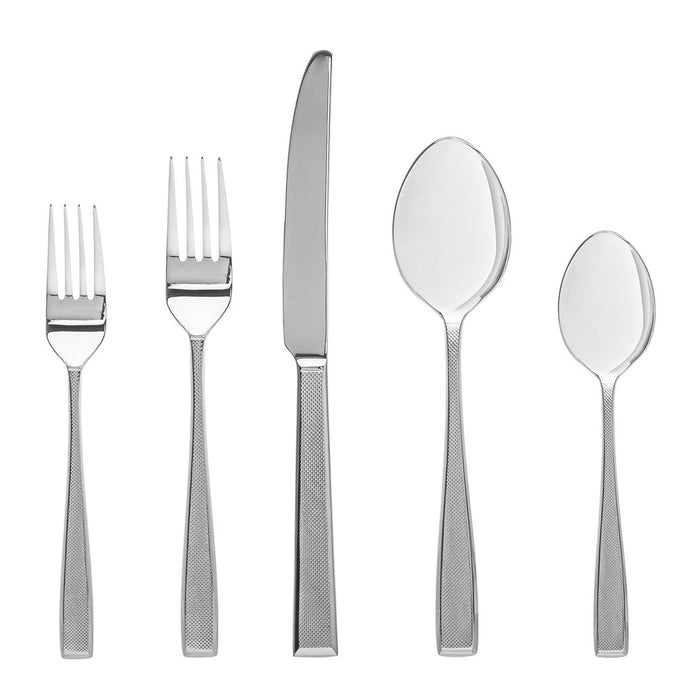 Godinger Ingot 18/10 Stainless Steel 20 Piece Flatware Set Service For 4