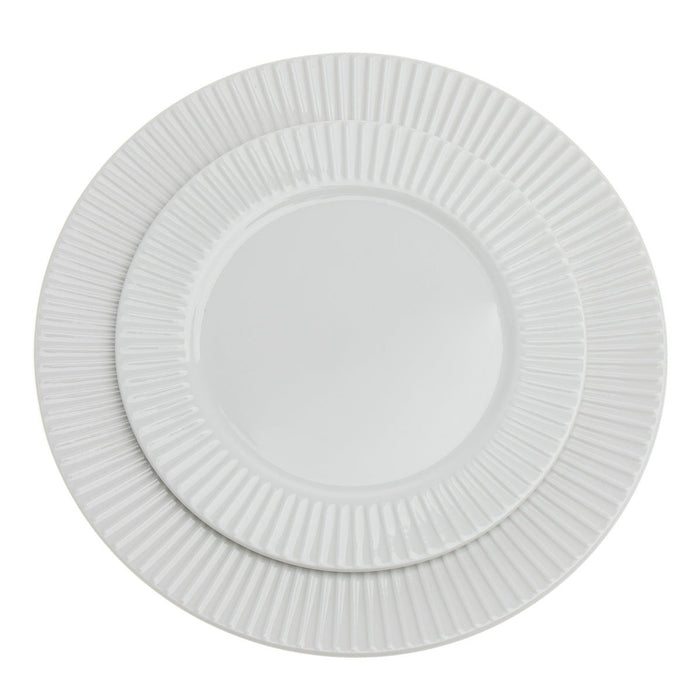 Godinger Inventure Porcelain 16 Piece Dinnerware Set Service For 4