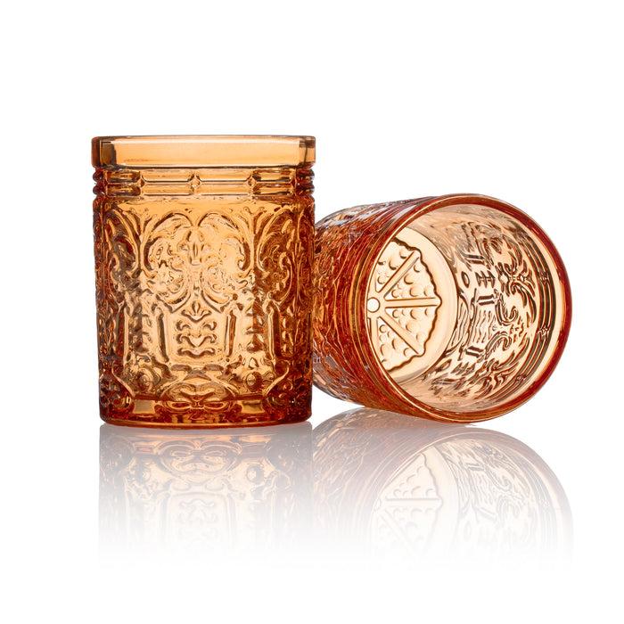 Godinger Jax Orange Spice Double Old Fashion Set Of 4