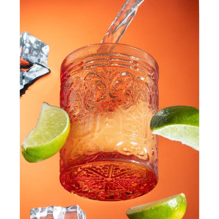Godinger Jax Orange Spice Double Old Fashion Set Of 4