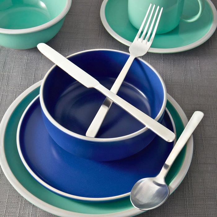 Godinger Lola Matte 18/0 Stainless Steel 20 Piece Flatware Set Service For 4