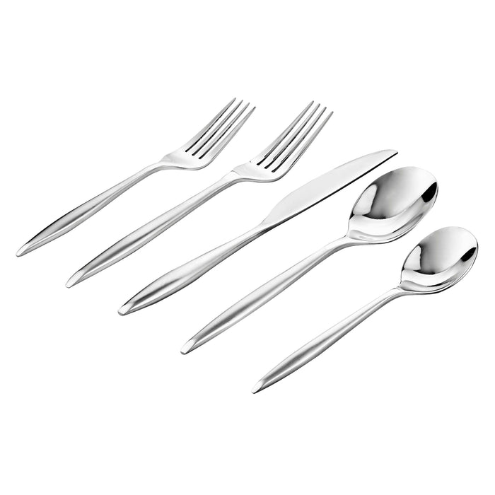 godinger Milano Satin 18/10 Stainless Steel 20 Piece Flatware Set Service For 4