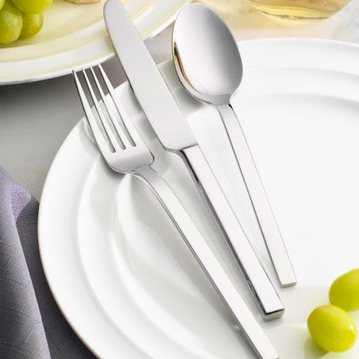 Godinger Opus Mirrored 18/10 Stainless Steel 20 Piece Flatware Set Service For 4