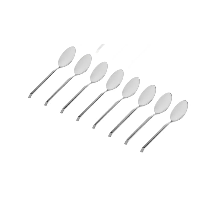 godinger Ramp Mirrored 18/0 Stainless Steel Teaspoon Set of 8