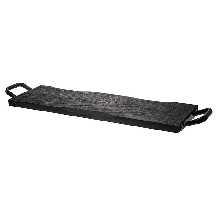 godinger Ridgewood Black Medium Rectangle Serving Tray