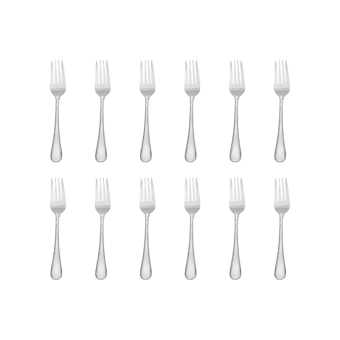 Godinger Salem Mirrored 18/0 Stainless Steel Salad Fork Set Of 12