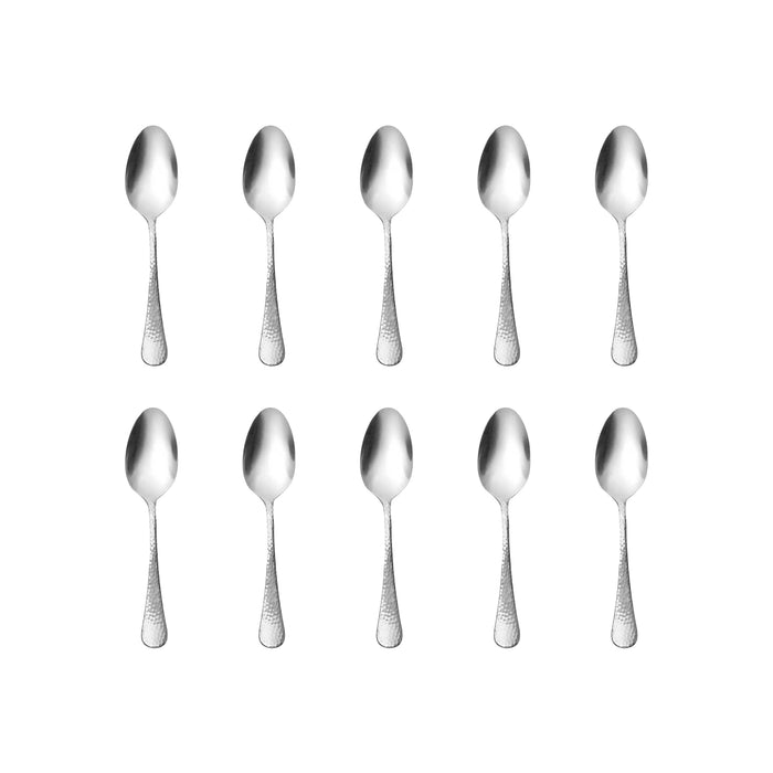 Godinger Salem Mirrored 18/0 Stainless Steel Teaspoon Set Of 10