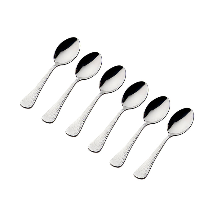 godinger Salem Mirrored 18/0 Stainless Steel Teaspoon Set of 6