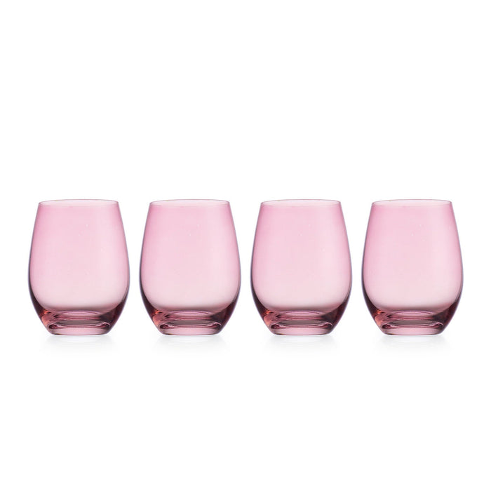 Godinger Veneto Ballet Stemless Wine Glass Set Of 4