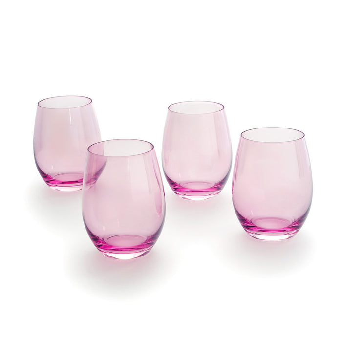 godinger Veneto Ballet Stemless Wine Glass Set of 4