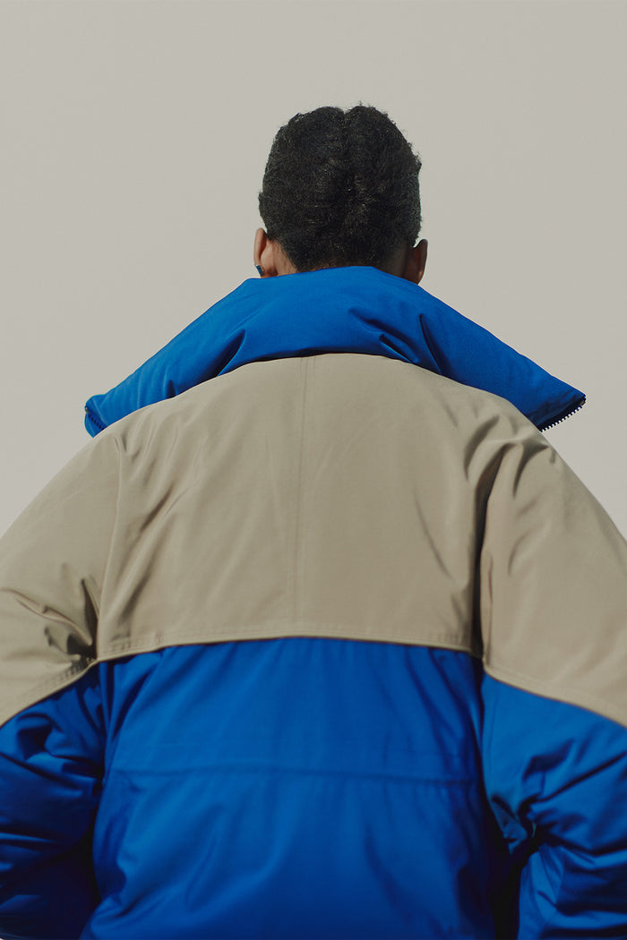 Goen.j Copy Of Oversized Drawstring-waist Down Ripstop Parka Coat