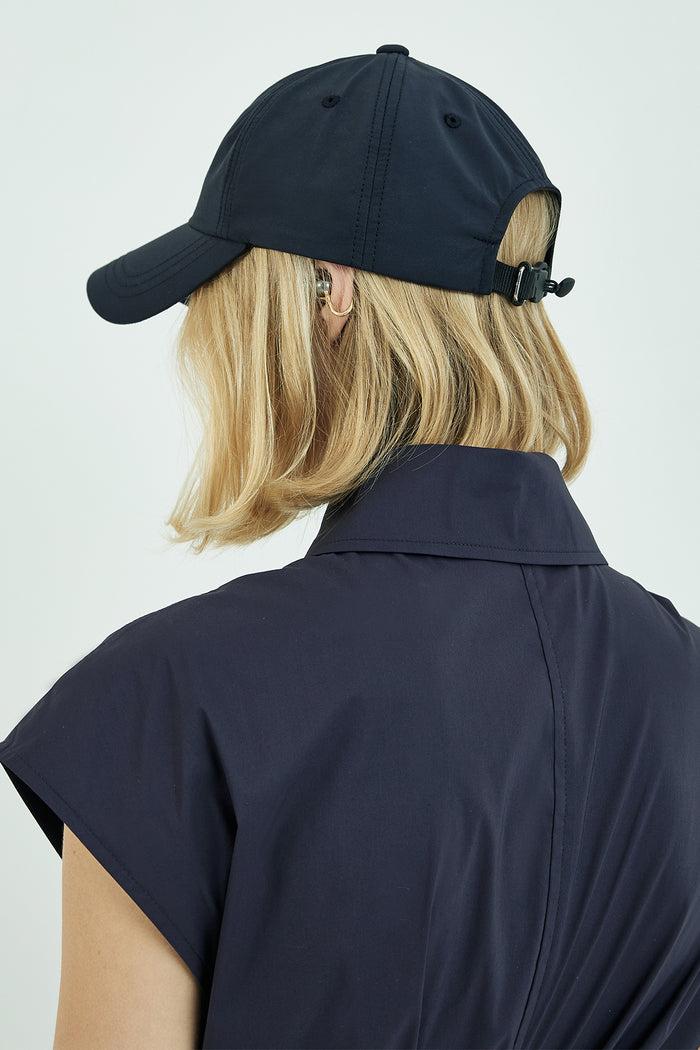 Goen.j Logo-embroidered Baseball Cap Navy