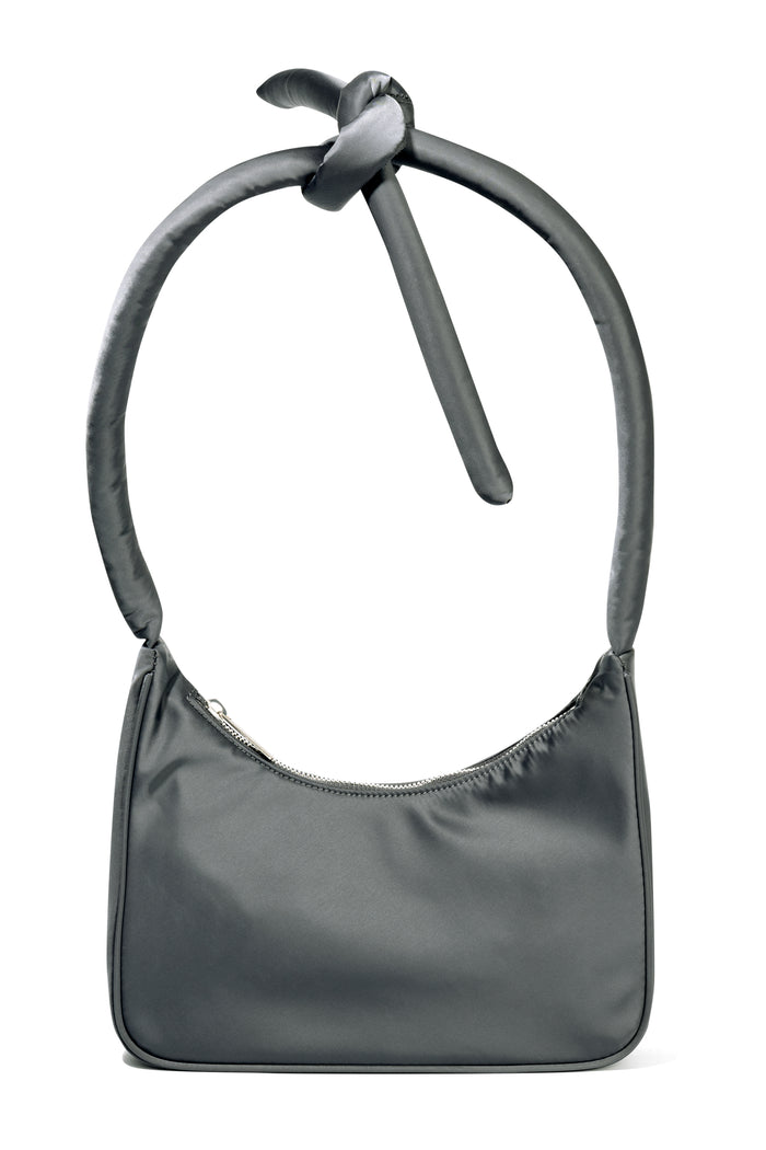 Goen.j Recycled Nylon Knot Strap Shoulder Bag