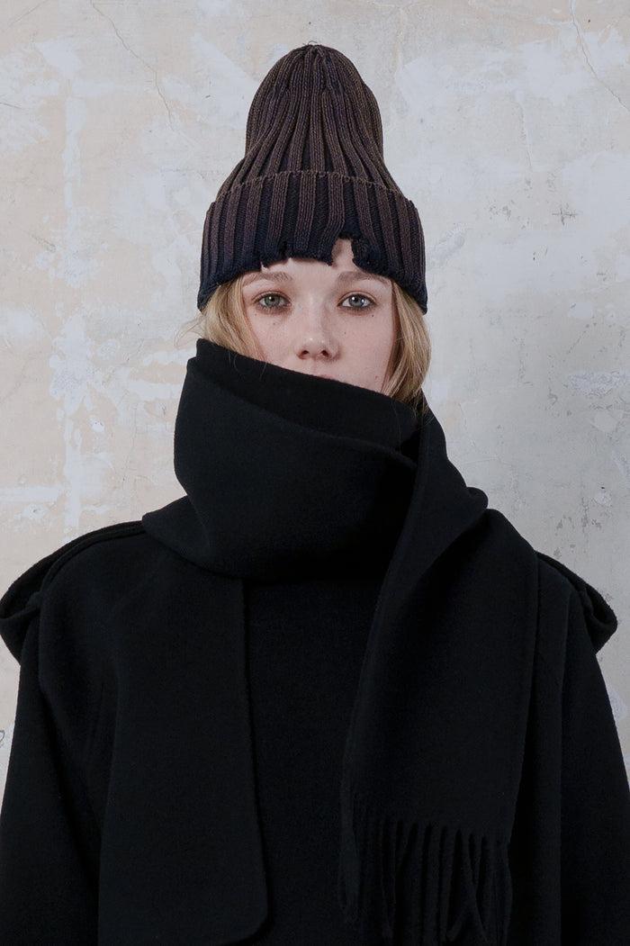 Goen.j Ribbed Knit Beanie