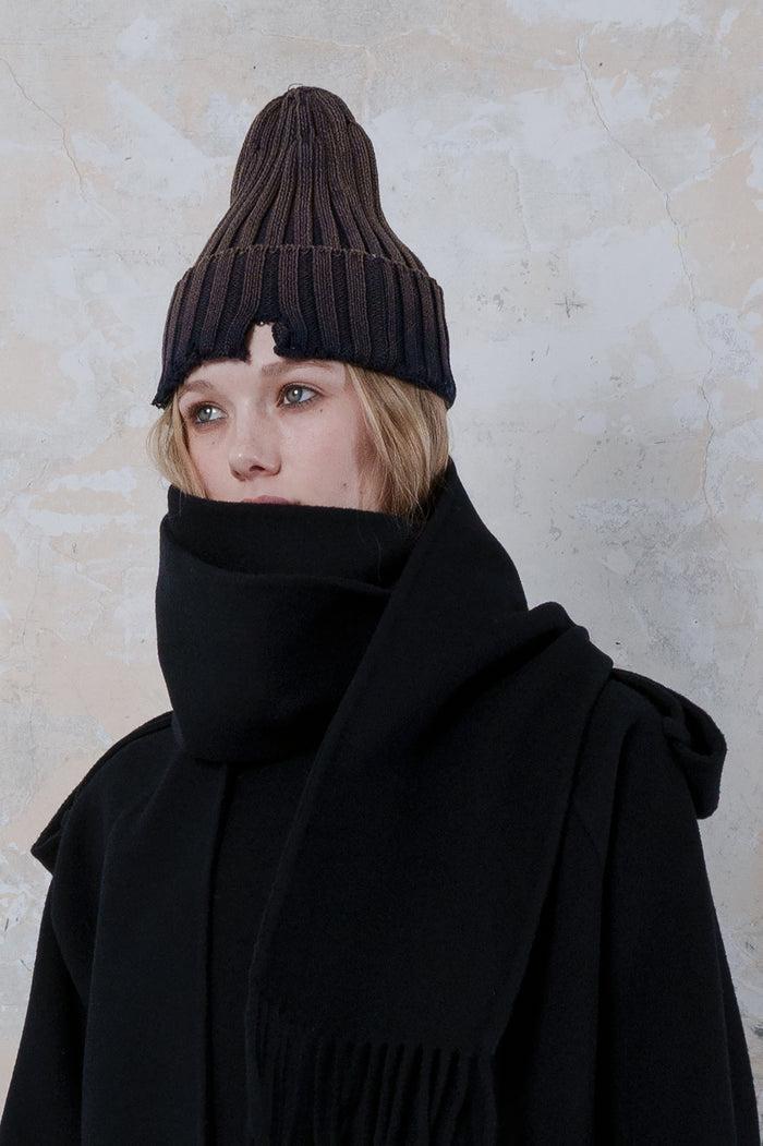 Goen.j Ribbed Knit Beanie