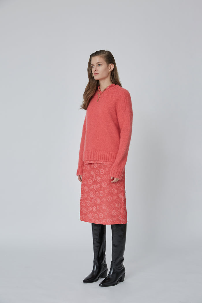 Goen.j Slouchy Sweater Top BLUE